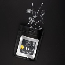Starseven Gel Tips, Badem No:11, Tek Boy 50'li Yedek Paket