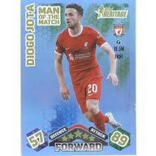 Diogo Jota Man Of The Match Topps Heritage – Futbolcu Kartı Match Attax