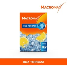 Starseven Macro Max Kilitli Sistem Buz Torbası 180 Adet Buz Küpü, Sızdırmaz Pratik Kullan-At Buz Kalıbı Poşet