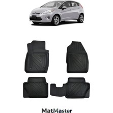 MatMaster Ford Fiesta 2017 Model 5d Premium Ekstra Havuzlu Paspas