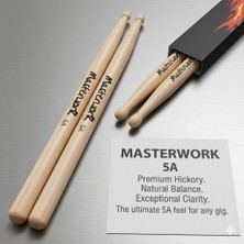 Starseven Masterwork 5A Bateri Bageti, Hickory, Doğal Denge, Olağanüstü Netlik, Her Gig Için Ideal Dr
