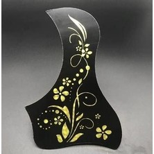 Starseven PG157G Pickguard Gitar Pena Bird Polite Sarı Çiçekli