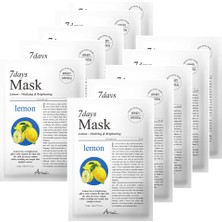 Starseven Ariul 7 Days Mask Lemon C - Canlandırıcı Aydınlatıcı Limon Özlü Vegan Kağıt Mask