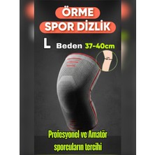 Starseven L Beden 1 Li 3D Örme Sporcu Dizlik – Azaltıcı, Diz Nefes Alabilir, Kompresyon Destekl