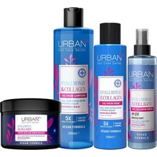 Starseven Hyaluronic & Collagen Ekstra Dolgunlaştırıcı Şampuan Maske Sıvı Saç Bakım Seti