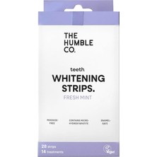 Starseven The Humble Co. Beyazlatma Bandı Nane Teeth Whitening Strips - Fresh Mint (28 Strips) Peroksit I