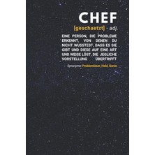 Starseven Chef Geschätzt: Notizbuch Inkl. To Do Liste | Das Perfekte Geschenk Für Männer, Die Das Sagen Haben