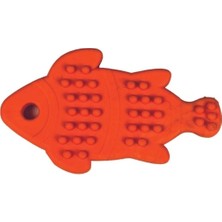 Uravas Store Şişman Balık Şekilli Tırtıklı Evcil Hayvanlar Için Diş Kaşıma Çiğneme Oyuncağı (5047)