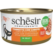 Starseven Schesir Tamamlayıcı Ton Balıklı Kalamarlı Jöle Içinde Konservesi 70G