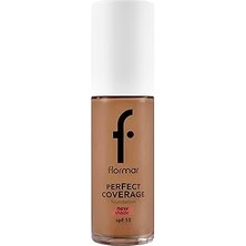 Starseven Perfect Coverage Yüksek Pigmentli &amp; Yarı Parlak Bitişli SPF15 Fondöten 136 Chesnut