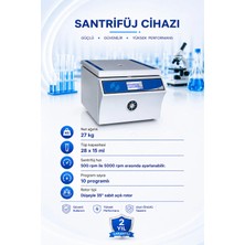 Tagesan M 2815 P Rotor Tanıma Özellikli, Açılır Başlıklı Laboratuvar Santrifüj