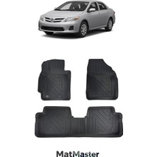 MatMaster Toyota Corolla 2010 Model 5d Premium Ekstra Havuzlu Paspas