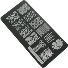 Starseven Nail Stamping Baskı Plakası VV08