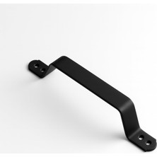 Starseven Mat Siyah Renk Metal El Tutamagı Çekme Kolu Kapı Tutma Kulbu 17 cm Kulp Kapı Tutamağı Kulpu