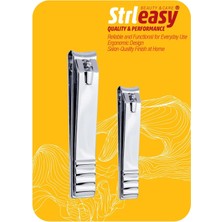 Starseven 6582 Tırnak Makası Seti, 2'li, Paslanmaz Çelik, El Ayak Tırnakları Için, Ergonomik Tasarım