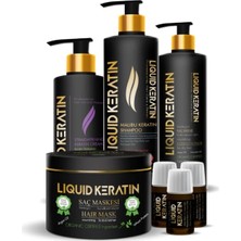 Starseven Çift Etkili Saç Botoksu No 1 - (Onarim Bakim) Keratin Seti - Yanan Yıpranan Kabaran Saçlara