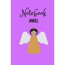 Starseven Independently Published Angel: Contemporary Blank Lined Note Book