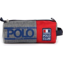 Starseven Cambridge Club Street Unisex Çocuk Tek Bölmeli Kalemlik, CPO4018, Kırmızı, Üniseks Çocuk