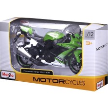Starseven Kawasaki̇ ZX10 Rr 1:12 Ölçek LİSANSLI(18CM)