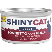 Starseven Gimcat Shinycat Konserve Yaş Maması, Tuna Balıklı Tavuklu, 70 G