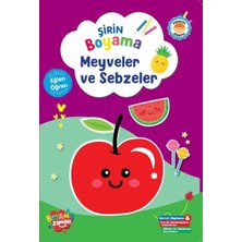 Uravas Store Şirin Boyama – Meyveler ve Sebzeler