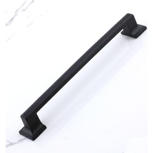 Starseven Gama 160 mm Siyah Kulp Metal Mobilya Çekmece Mutfak Dolap Dolabı Kapak Kulpları Kulbu Kulpu