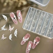 Easy Beauty Nail Art Silikon Kalıp 3D Nail Art Desen Kalıbı, Tırnak Süsleme Desen Charm Tırnak Çarm