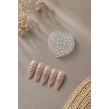 Easy Beauty Nail Art Silikon Kalıp 3D Nail Art Desen Kalıbı, Tırnak Süsleme Desen Charm Tırnak Çarm