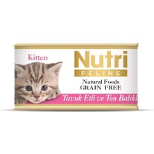 Starseven Nutri Kitten Tavuk Ton Balık Yavru Konservesi 85 gr