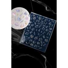 Easy Beauty Nail Art Silikon Kalıp 3D Nail Art Desen Kalıbı, Tırnak Süsleme Desen Charm Tırnak Çarm
