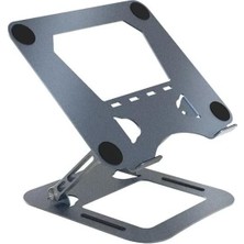 Starseven Daytona DYT-815 Metal Ergonomik Katlanabilir Standı (Koyu Gri)