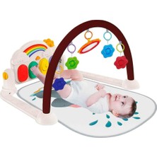 Starseven Oyuncak 3ın1 Piyanolu Gökkuşağı Oyun Halısı HE0638