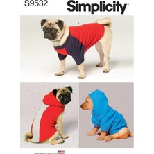Starseven Simplicity Undefined Evcil Hayvan Dikiş Deseni, Çok Renkli