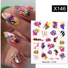 Starseven Tırnakmania Su Transferli Nail Sticker X146 (55344-1) 3977