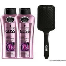 Starseven Gliss Deep Repair Şampuan 360 ml x 2 + Tarak Seti