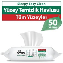 Starseven Sleepy Easy Clean Yüzey Temizlik Havlusu&mendili 50 Yaprak