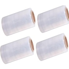 Starseven Tify Palet Dilimli Streç 25 cm 17 Mic. 1000GR / 300MT. Şeffaf 4 Adet