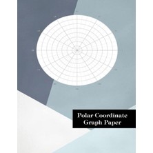 Starseven Graph Paper Notebook: Circular Grid Coordinate Graph Paper Notebook, Coordinate G