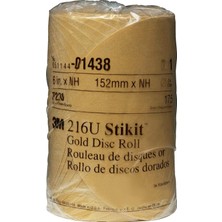 Starseven 01438 Stikit Gold 6" P220A Grit Disc Roll