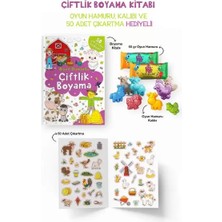 Uravas Store Çiftlik Boyama Kitabı - Oyun Hamurlu - 3 Yaş +