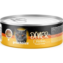 Starseven Prochoice Döner Chicken, Sos Içinde Tavuk Etli Tam & Dengeli Yetişkin 70 gr