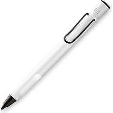 Starseven Lamy L119WTB Safari Mekanik Kalem, Beyaz Siyah Klips, 0,02 Inç (0,5 Mm), Sınırlı Üretim
