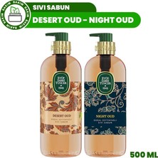 Starseven Night Oud Desert Oud Doğal Zeytinyağlı Sıvı Sabun 500 ml