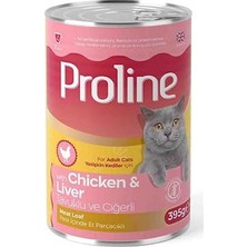 Starseven Proline Tavuklu Ciğerli Pate Yetişkin Konservesi 395 gr