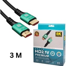 Renas Store ZR839 8k Hdmı To Hdmı Kablo 3 M