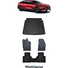 MatMaster Peugeot 408 2023 Model 5d Premium Ekstra Havuzlu Paspas ve Bagaj Havuzu Set
