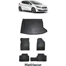 MatMaster Kia Ceed 2025 Model 5d Premium Ekstra Havuzlu Paspas ve Bagaj Havuzu Set