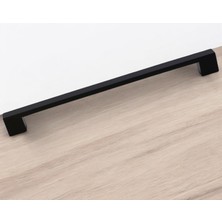Starseven Orta Köprü (192 mm - 19.2 Cm) Siyah Metal Mobilya Mutfak Çekmece Dolap Dolabı Kulbu Kulpu Kulpları