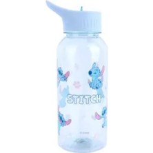 Starseven Miniso Lilo & Stitch 1000 ml Saplı Pipetli Plastik Şişe - Stitch Edition: Büyü