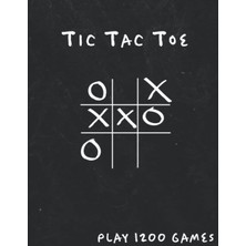 Starseven Independently Published Tic Tac Toe Game, 1200 Puzzles, And